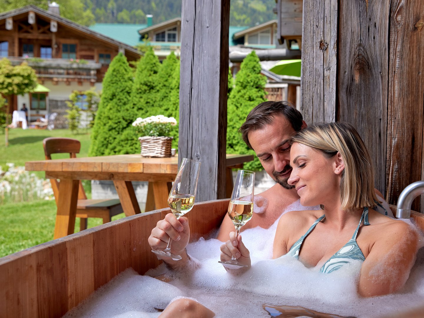 Alpin Chalets Oberjoch | Private Spa im Chalet Alpin Chalets Oberjoch | Private Spa im Chalet