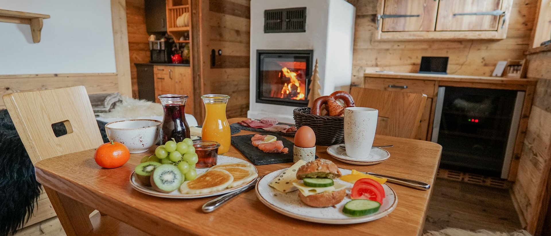 Alpin Chalets Oberjoch | Frühstück im Chalet