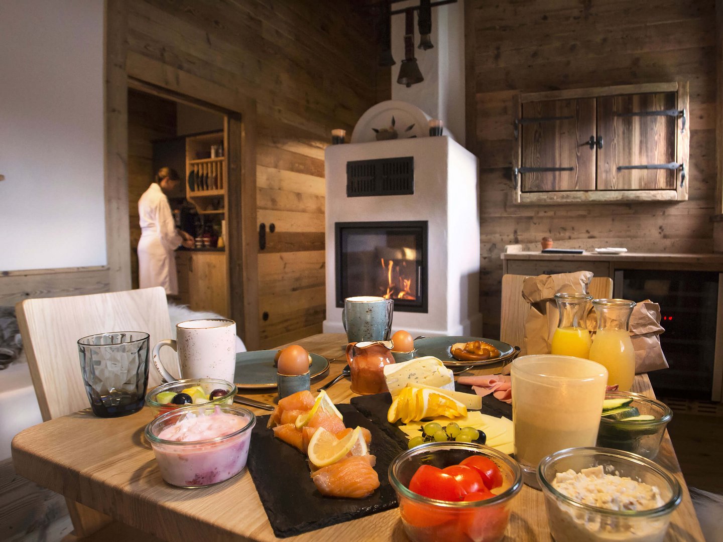 Alpin Chalets Oberjoch | Frühstück im Chalet Alpin Chalets Oberjoch | Frühstück im Chalet