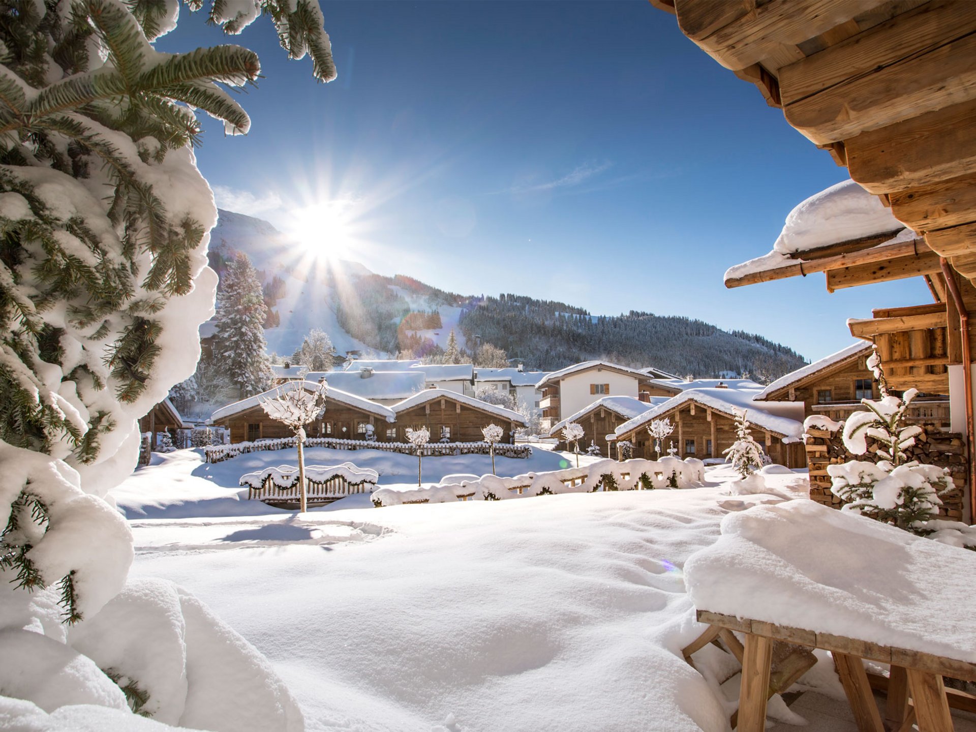 Alpin Chalets Oberjoch | Luxus-Chalets mit Sauna
